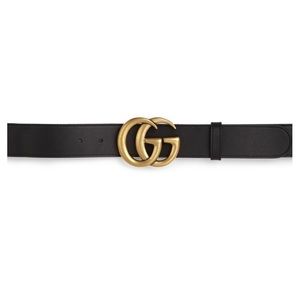 Gucci GG Leather Belt